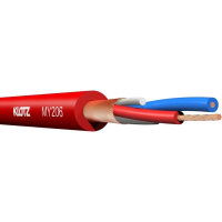 KLOTZ MY206RT Микрофонный кабель, 2x0,22мм, внеш.диаметр 6мм, низкая ёмкость, гибкий, PVC,