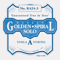 K424-3 J.D.Addario Струна А скрипки, 13 1/2, без фабричной упаковки