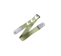 MZ-RG-5ApIslamGh Ремень для гитары, зеленый хаки, аппликация Ислам, MEZZO
