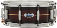 PEARL MCT1455S/C836 - малый барабан 14"х5,5", клён, цвет Red Burst Stripe