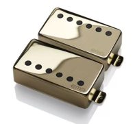 JH 'Het' Set Gold комплект активных звукоснимателей James Hetfield, цвет Gold, в комплекте 4 потенциометра и коммутация, EMG