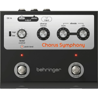 BEHRINGER CHORUS SYMPHONY - аналоговая педаль эффектов хорус/вибрато со схемой BBD