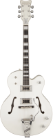 Gretsch G7593T Billy Duffy Signature Falcon, Bigsby, Ebony F-board, White, Lacquer Электрогитара полуакустическая, цвет белый