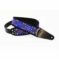 FIDEL FL22008E орнамент синий / чёрный - Ремень для гитары