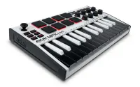 MIDI клавиатура [MPKMINI3W] AKAI [MPK Mini MK3 White] 25 мини клавиш, 8 пэдов, 8 энкодеров, цвет белый