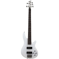 Schecter C-5 DELUXE SWHT Гитара бас, 5 струн, цвет Satin White