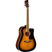 Jay Turser JTA-454QCET-TSB SALE  электроакустическая гитара Dreadnought, Tobacco Sunburst