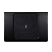 Bluesound professional bsw150 blk - сетевой активный сабвуфер 8", 150 вт, цвет: черный