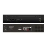 ВЕКТОР ТУ-250Д Микшер-усилитель класс D. Мощность 250Вт. Выход 100В\4-16Ом, 1 микр и 2 AUX входа, 1 AUX выход. Питание 220В. Рэковое крепление в комплекте.