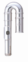 Curved alto flute headjoint Pearl PHA-6U - Серебряная изогнутая головка для флейт серии 206