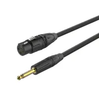 ROXTONE GMXJ210/10 Кабель микрофонный, D 6.5 мм, XLR (3P-F/(RX3F-BG) - 6,3mm JACK (M)/ (RJ2P-BG), 10м.