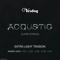 VESTON A1047 S - Струны для акустической гитары