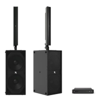 KR802YP II /Пассивный звуковой комплект 9 200W, 2 KS4PI + 2 KY102 + KA104, черный цвет/ K-ARRAY