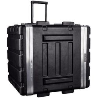 Rockcase RC ABS 24010 B  пластиковый рэковый кейс с выдвижной ручкой и колесами, 10U, глубина 40см