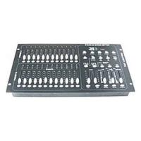 Микшерная консоль Lexor SM013 Stage 24 [стандарт DMX 512, 24 канала DMX, 96 банков и 24 секвенсора, по 99 шагов в каждом, 4600 сцен, Blackout, подклю-чение по Midi, скорость и контроль фейдеры, линейный вход]