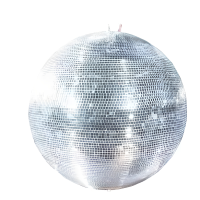 STAGE4 Mirror Ball 20 Классический зеркальный диско-шар / Диаметр: 20см /  Размер ячеек: 10x10мм. / Материал ячеек: Стекло (зеркало) / Цвет: Серебристый / Материал основания (сферы): Твердый пластик  Соответствуют правилам безопасности: BGV C1  / Комплект
