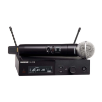 SHURE SLXD24E/SM58 L56 одноканальная цифровая радиосистема с ручным передатчиком SM58 650-694MHz