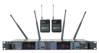 Радиосистема Anzhee RS500 dual BB [3000 каналов, 654-714 МГц, сканер частот, ИК синхронизация, динамический диапазон 100 дБ, питание 2хАА, PilotTone, настраеваемый Squelch, True Diversity]