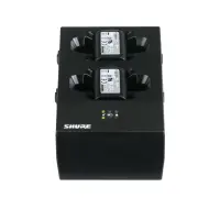 Двухпортовая зарядная док-станция SHURE [SBC200] для аккумуляторов SB900A, передатчиков QLXD1, ULXD1, AD1, QLXD2, ULXD2, AD2, приёмников P3RA, P9RA, P9RA+, P10R, P10R+, без источника питания