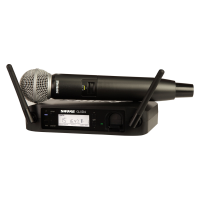 Shure glxd24e/sm58. цифровая радиосистема shure с ручным передатчиком sm58