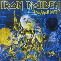 Виниловая пластинка Iron Maiden - Live After Death (Yellow & Blue Vinyl 2LP)