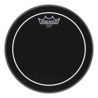 Remo ES-0614-PS Pinstripe Ebony верхний пластик 14" для тома, гладкий. Сделан из двух (10 и 5 mil) слоёв майлара, с глицерином между ними. Имеет демпферное кольцо. Звучит жирно, с сочным "низом". США