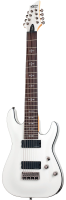 SCHECTER DEMON-8 VWHT - 8-струнная электрогитара, 24 лада, корпус: липа, гриф:клён, накладка венге, на болтах, звукосниматели: HH Schecter Diamond Active HB-105S, регулировки: громкость, тон, 3х позиционный переключатель, Цвет: состаренный белый