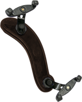 0 violin shoulder rest Viva Flex 80FMT5 - 1/4-1/2 violin shoulder rest with comfortable transparent shoulder support, with foldable black forks and swivel end members. Black color