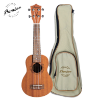 Bamboo bu-21 eco sale  укулеле сопрано с чехлом, цвет натуральный