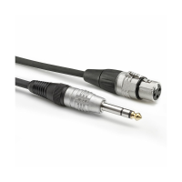 Sommer cable hbp-xf6s-0150  микрофонный кабель basic+, xlr(f) <=> 6,3 jack stereo, 1,5 м, hicon