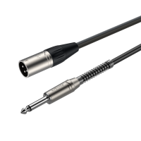 ROXTONE SMXJ250/3 Кабель микрофонный, D:6мм, 2x0,22mm2, XLR 3P male - 6,3mm mono Jack, 3м