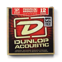 DUNLOP DAP Phosphor Bronze 12-52 12-String струны для 12-струнной акустической гитары