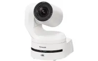 PTZ-камера Panasonic [AW-UE160WEJ5] 4K разрешение, 1" MOS сенсор; оптический фильтр low-pass filter, объектив х20, 12G-SDI, HDMI, NDI, цвет белый.