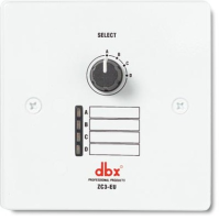 Dbx dbx zc-3 настенный контроллер. выбор из четырех зон или источников