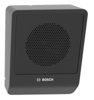 Bosch LB10-UC06V-D - Корпусный громкоговоритель с регулятором громкости, 6 Вт, черный