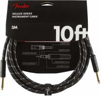 FENDER DELUXE 10' INST CBL BTWD инструментальный кабель, черный твид,...