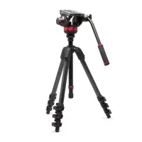 MVK502055CXPROV штатив карбон. MT055СХPRO + голова MVH502AH  + выравнивающая колона 190LC Manfrotto