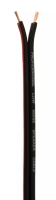 LK Electronic SC533 высококачественный плоский спикерный кабель, 2 проводника, 2х1,5 мм2, сопротивление 24,2 ом/км,оболочка PVC, цвет черный, габариты 4х8 мм
