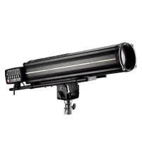 JEG 1650E LED FOLLOW SPOT 600E Прожектор следящего / 600 Вт / Zoom 7°-13° / 56800 Лк@5м / 3200К-7000К / моторизованный фокус и зум / ирис / 8 цветов / 6 фейдеров и 9 кнопок / DMX / до 40м