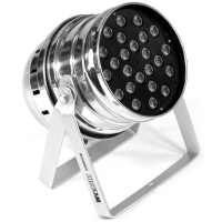 Involight LED PAR640 - LED 24 RGB, (72 led) прожектор PAR 64 (хром), DMX зв. актив, M/S, встр.прогр.
