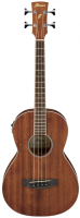 IBANEZ PNB14E-OPN электроакустическая бас-гитара, корпус - парлор, цвет - натуральный, материал - махагони