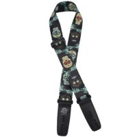 LIS-103-S38 Ремень для гитары с блокировой, плюш, Lock-It Straps, D'Andrea