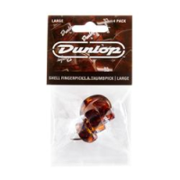 Dunlop 9020tp plastic fingerpick 4pack  когти 3шт + когти на большой палец 1шт, жесткие