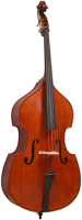 Double bass Gliga Genial2 B-D012-L - Ученический контрабас с корпусом из ламинированного клена и верхней декой из ламинированной ели. Покрытие нитролаком.