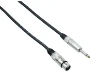 Кабель микрофонный Bespeco XCMA100 (XLR-Jack 6.3) 1 m