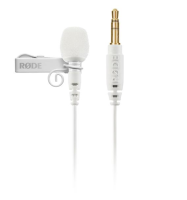 RODE Lavalier GO White петличный микрофон c разъём TRS 3,5мм, совместим с передатчиком RØDE Wireless