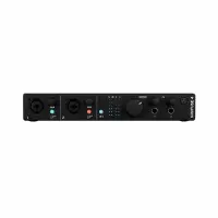 Аудиоинтерфейс USB [800103] Arturia [MiniFuse 4 Black] 24бит/192кГц,  два комбинированных входа XLR-1/4” (микрофонный/линейный/инструментальный)  +48 В, два входа 6,3 Jack, 4 выхода 6,3 Jack, 2 выхода для наушников, MIDI In/Out, 2x USB Hub