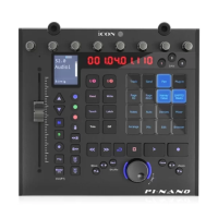 MIDI-контроллер Icon P1 Nano [однофейдерный, DAW, 4-х дюймовый сенсорный дисплей, 8 двухфункциональных энкодеров, 12-сегментный светодиодный дисплей SMPTE, beat clock, Jog Wheel, функциональные кнопки, USB-C]