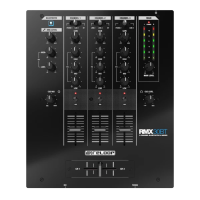Reloop rmx-30 bt  3-х канальный dj-микшер, встроенный bluetooth-интерфейс