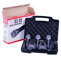 Superlux PRAD5 вокальный динамический микрофон, набор 5 шт., в кейсе
